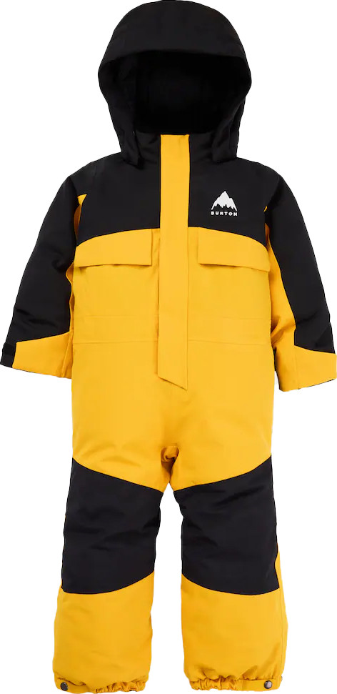 Burton Kids’ 2L One Piece True Black/goldenrod