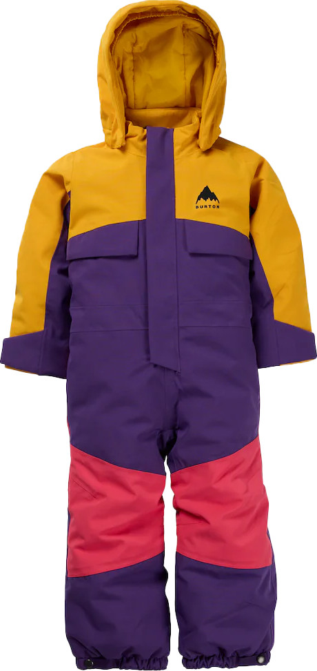 Burton Kid’s 2L One Piece Goldenrod/imperial Purple