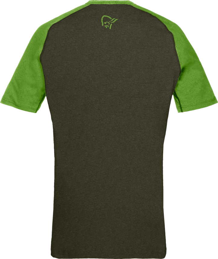 Norrøna Men's Fjørå Equaliser Lightweight T-Shirt  Norrona Green Norrøna