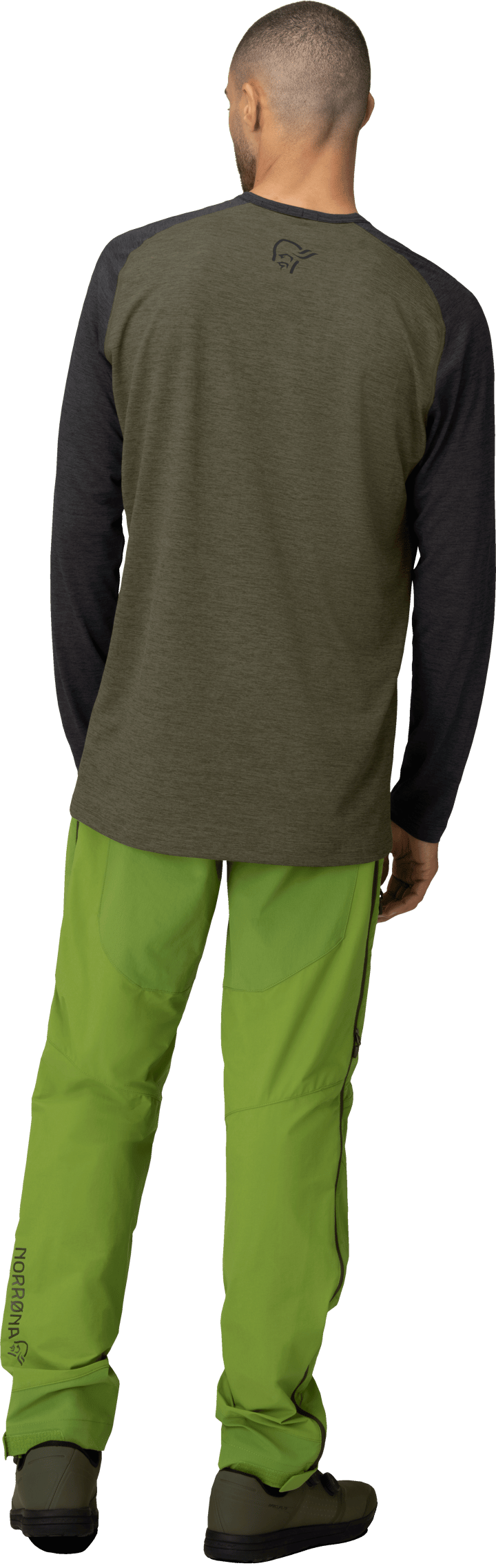 Norrøna Men's Fjørå Equaliser Lightweight Long Sleeve Olive Night Norrøna