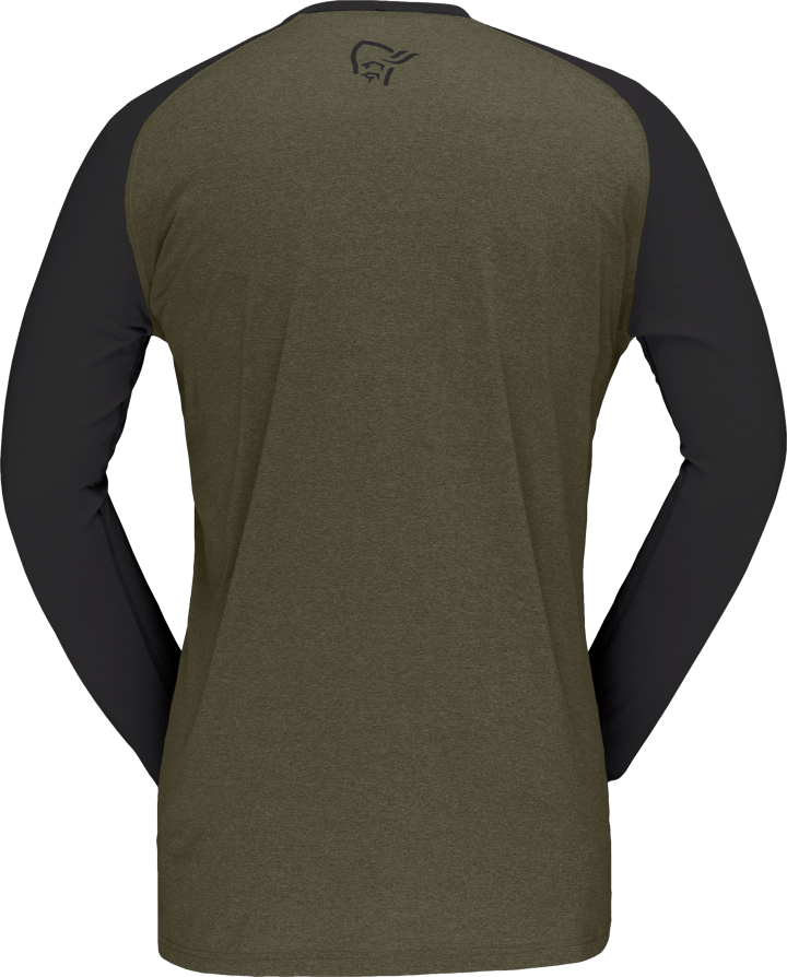 Norrøna Men's Fjørå Equaliser Lightweight Long Sleeve Olive Night Norrøna