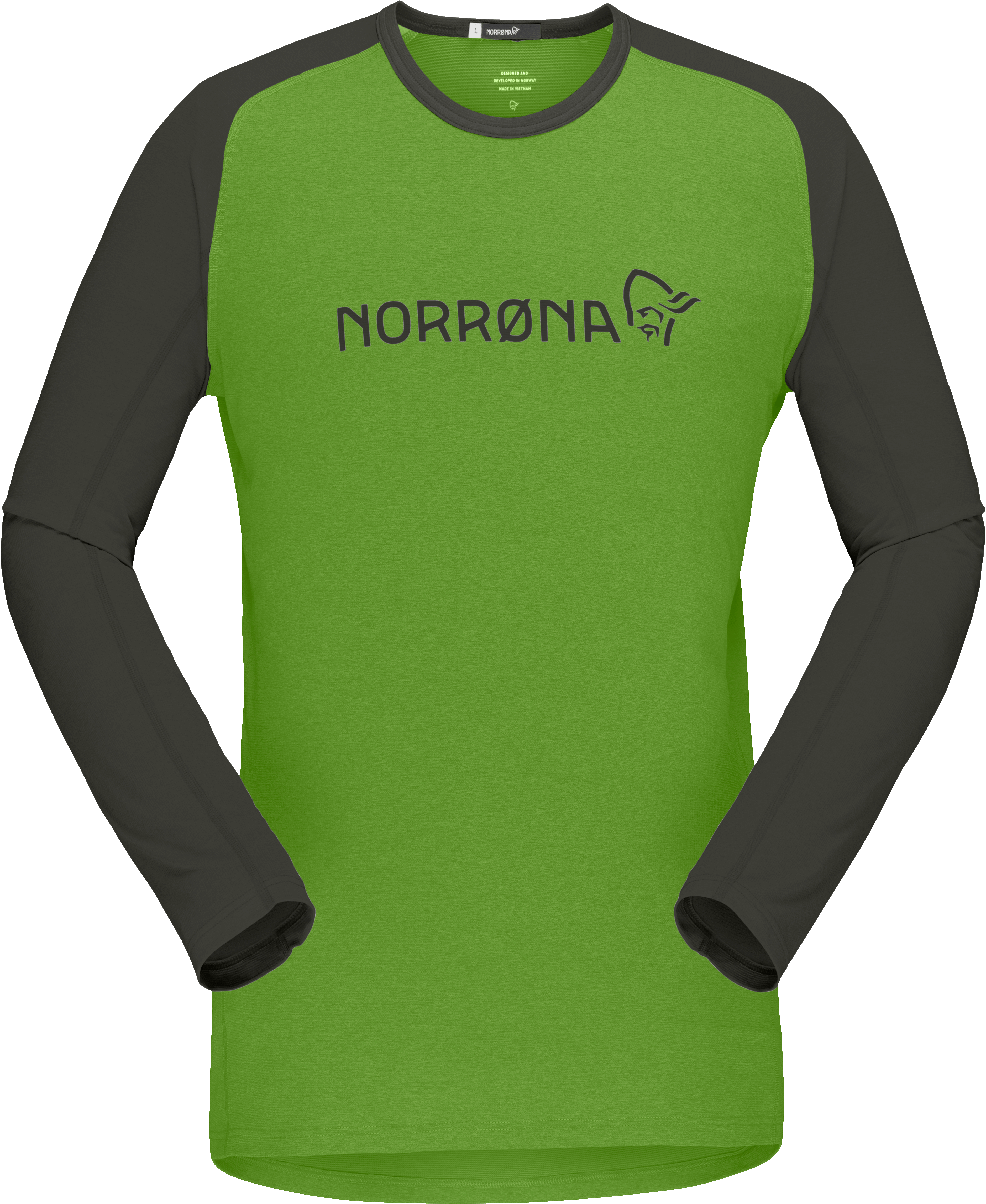 Norrøna Men’s Fjørå Equaliser Lightweight Long Sleeve Norrona Green