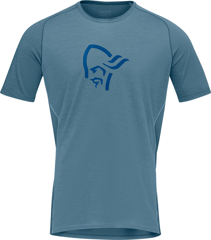 Norrøna Men's Fjørå Wool T-Shirt Trooper Norrøna