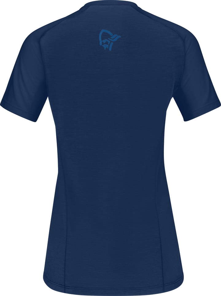 Norrøna Women's Fjørå Wool T-Shirt Indigo Night/infinity Norrøna