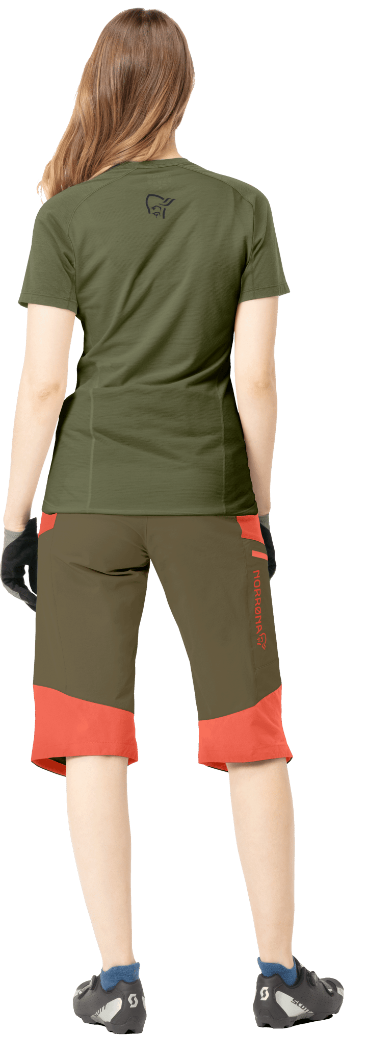 Norrøna Women's Fjørå Wool T-Shirt Olive Night Norrøna