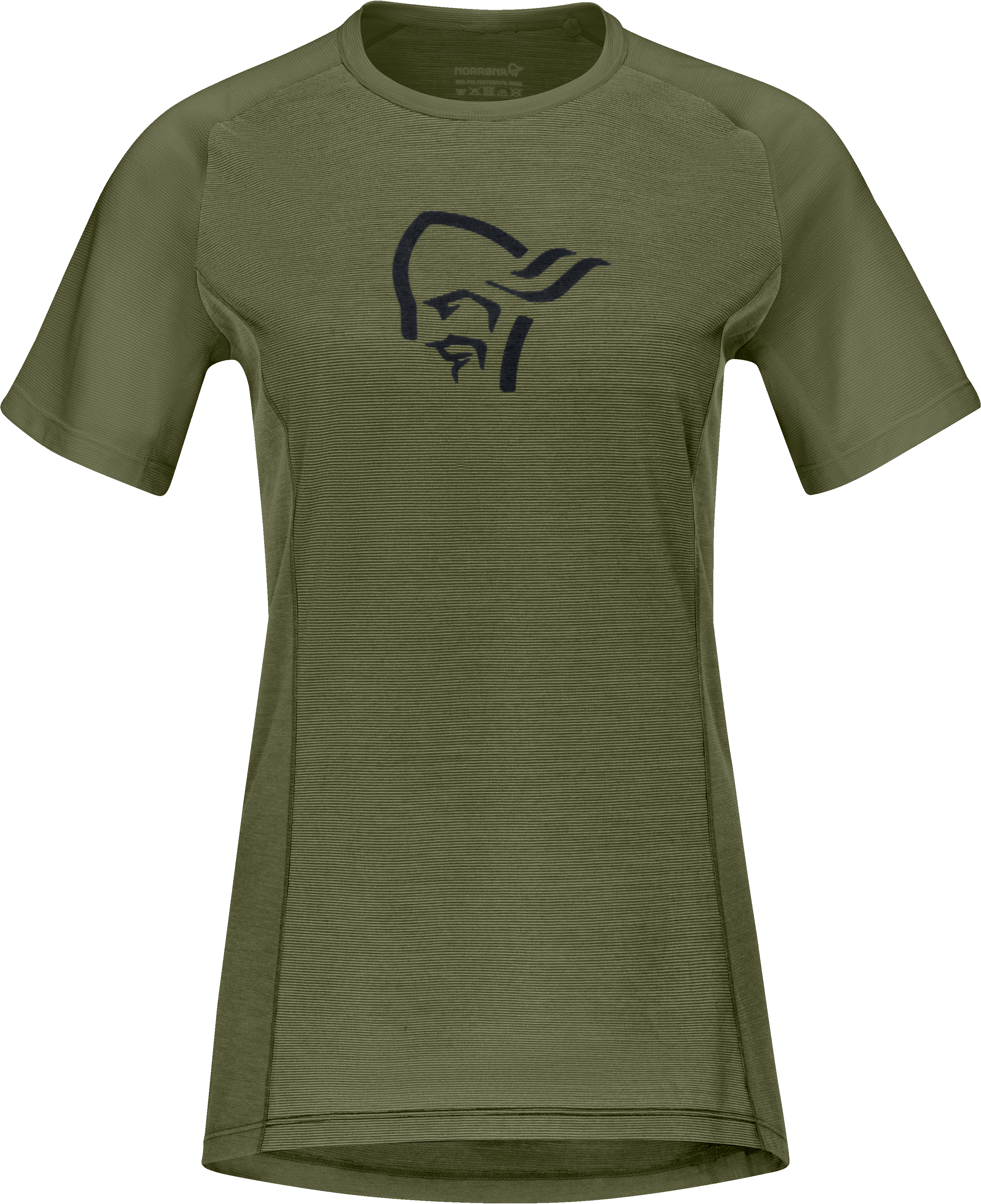 Norrøna Women’s Fjørå Wool T-Shirt Olive Night