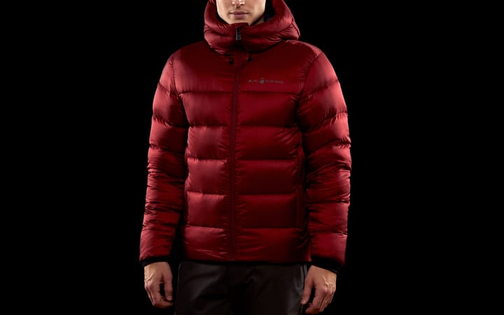 Sail Racing Men's Cloud Down Hood Deep Red Sail Racing