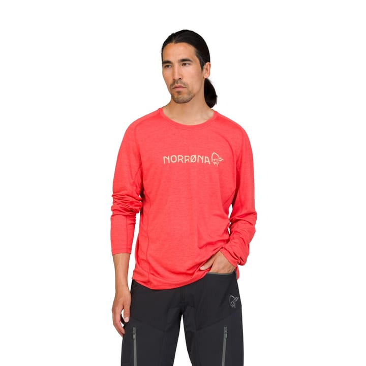 Norrøna Fjørå Equaliser Lightweight Long Sleeve M'S Paprika Norrøna