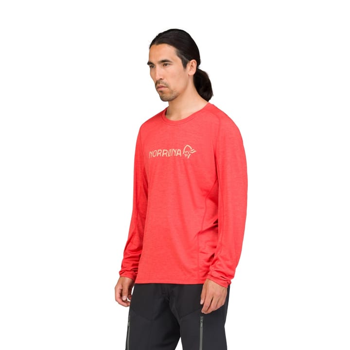 Norrøna Fjørå Equaliser Lightweight Long Sleeve M'S Paprika Norrøna