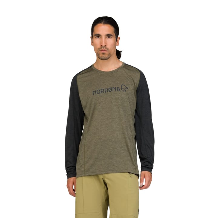 Norrøna Fjørå Equaliser Lightweight Long Sleeve M'S Olive Night Norrøna