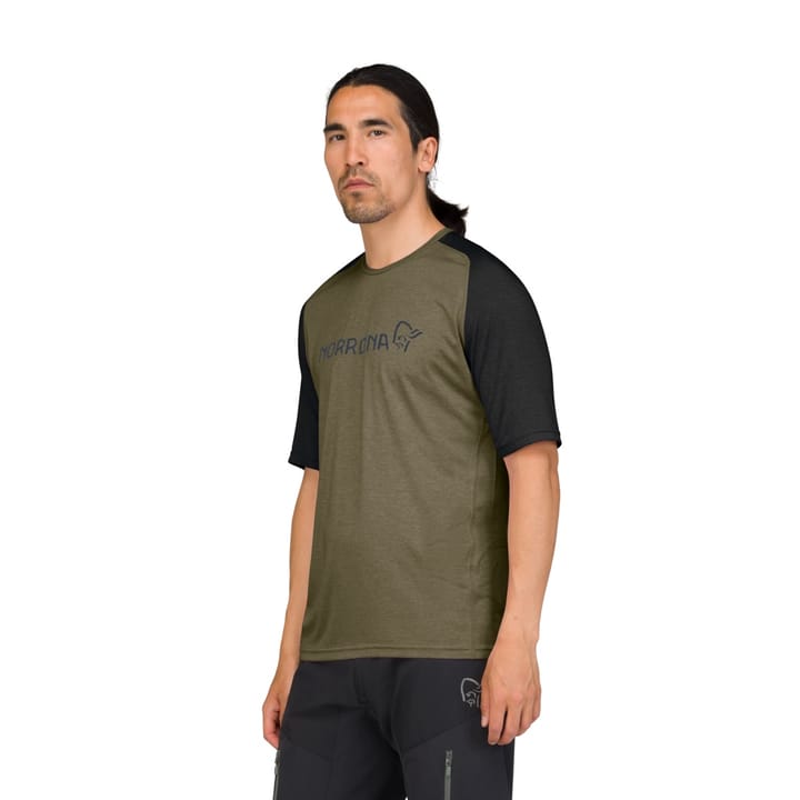 Norrøna Fjørå Equaliser Lightweight T-Shirt M'S Olive Night Norrøna