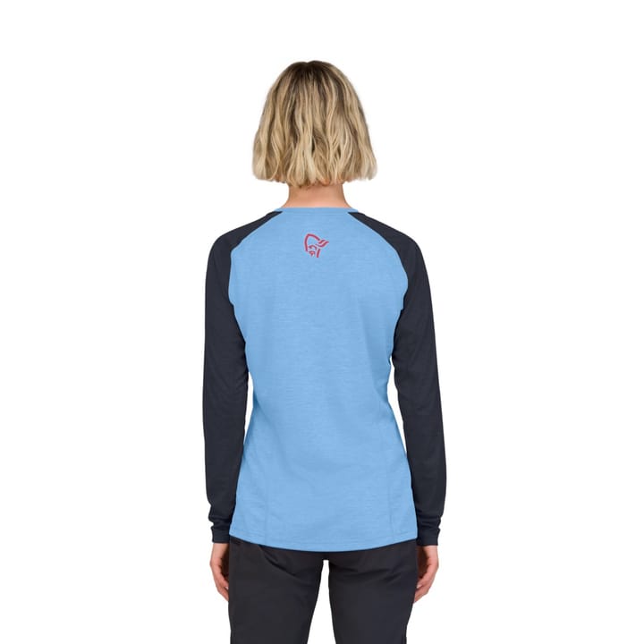 Norrøna Fjørå Equaliser Lightweight Long Sleeve W'S Frozen Fjord Norrøna