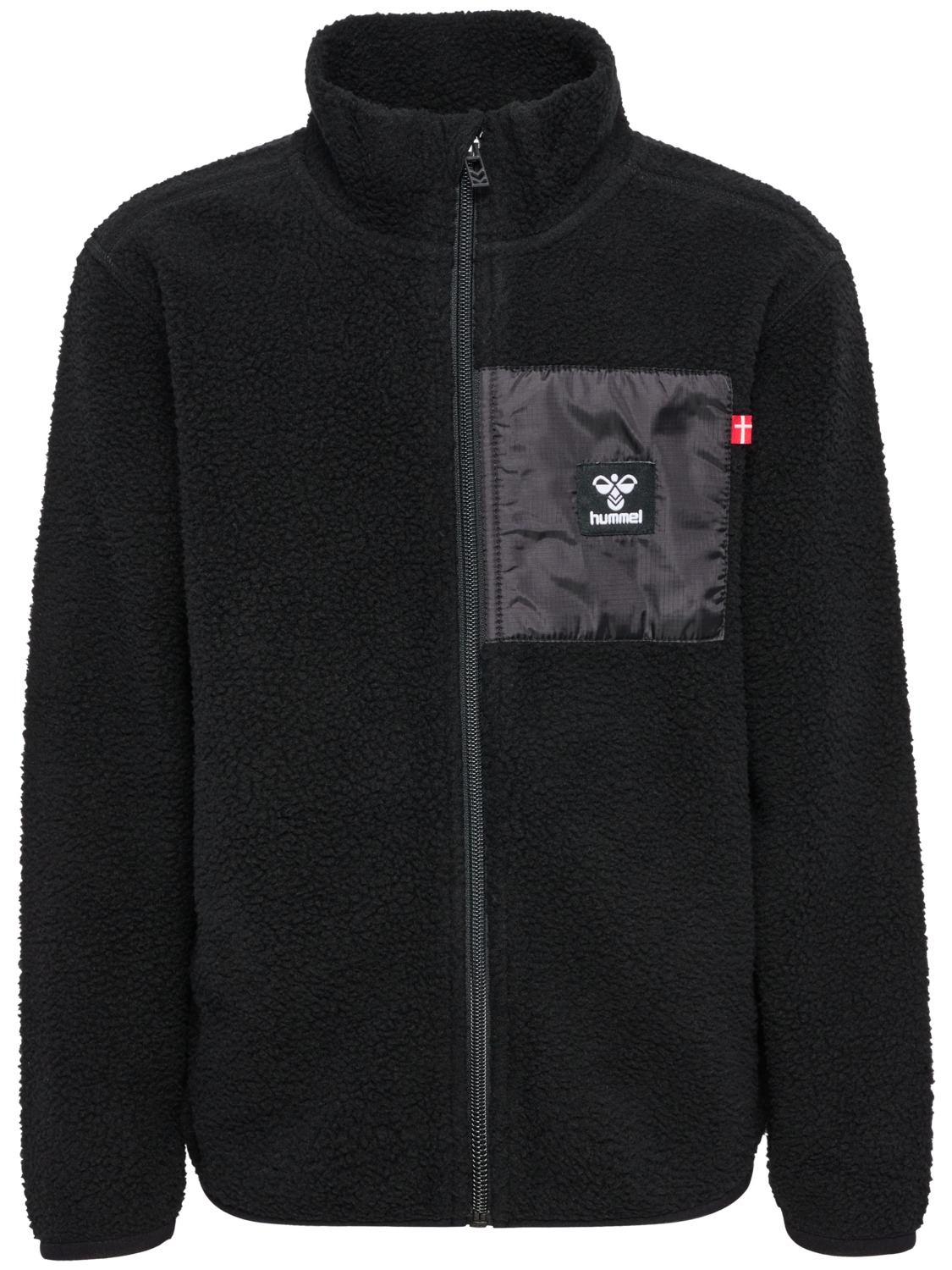 Hummel Kids’ hmlATLAS Fleece Zip Jacket Black