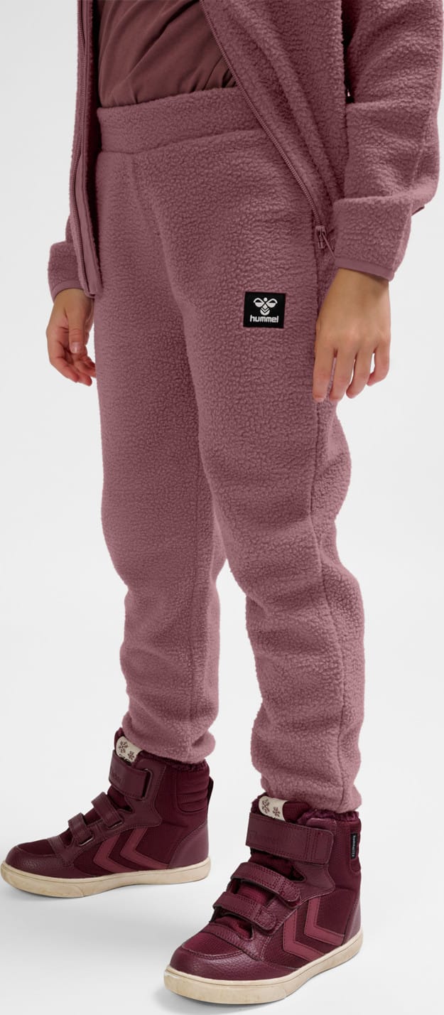 Hummel Kids' Hmlatlas Fleece Pants Twilight Mauve Hummel