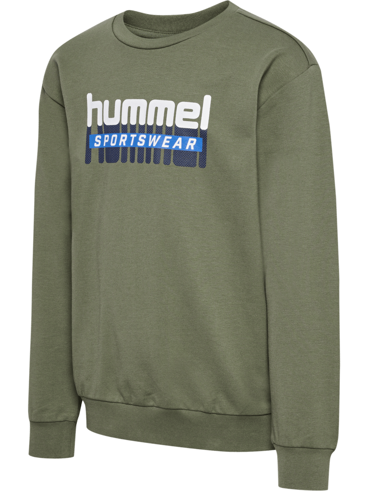 Hummel Kids' Hmltukas Sweatshirt Dusty Olive Hummel