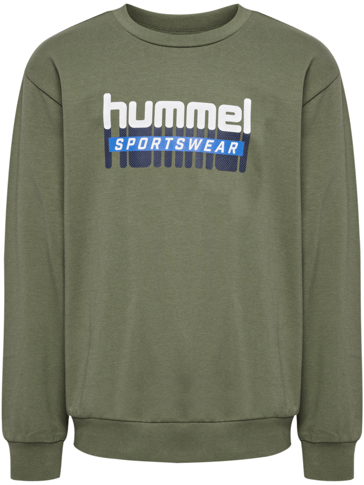 Hummel Kids' Hmltukas Sweatshirt Dusty Olive Hummel