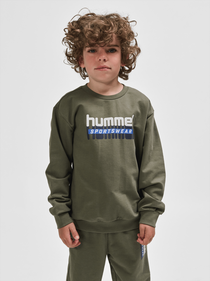 Hummel Kids' Hmltukas Sweatshirt Dusty Olive Hummel