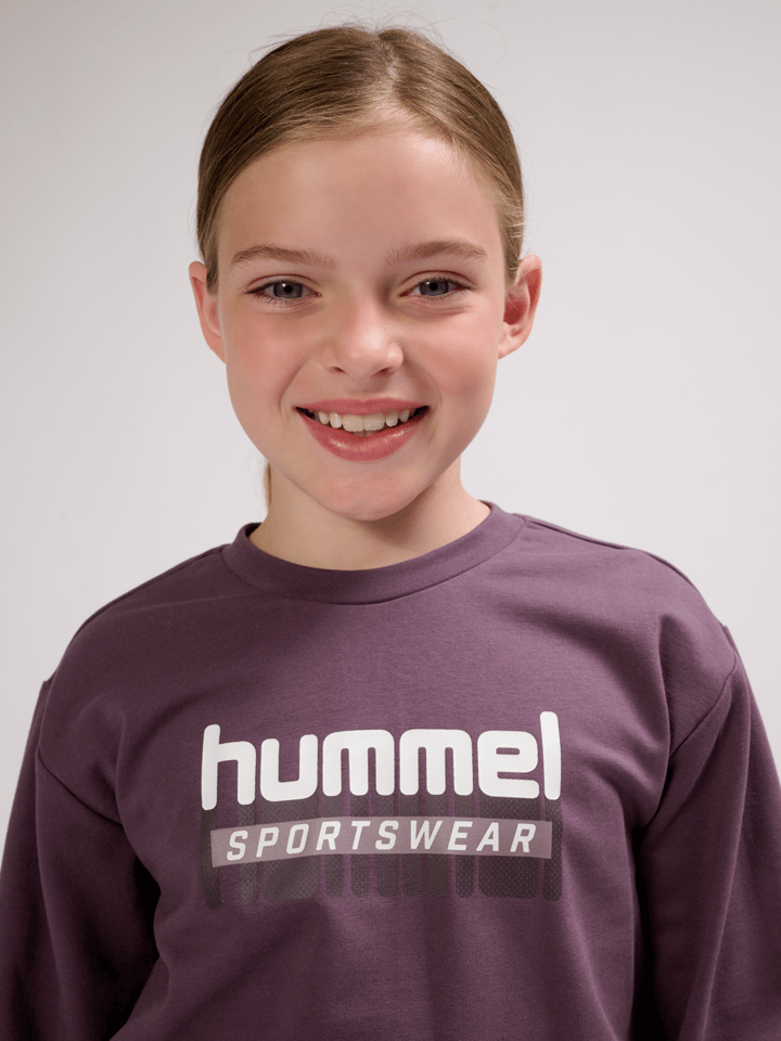 Hummel Kids' Hmltukas Sweatshirt Huckleberry Hummel