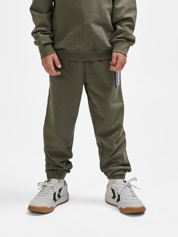 Hummel Kids' Hmltukas Pants Dusty Olive Hummel