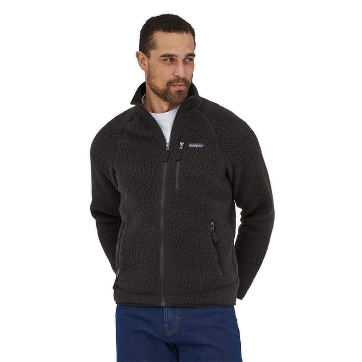 Patagonia Men's Retro Pile Fleece Jacket Black Patagonia