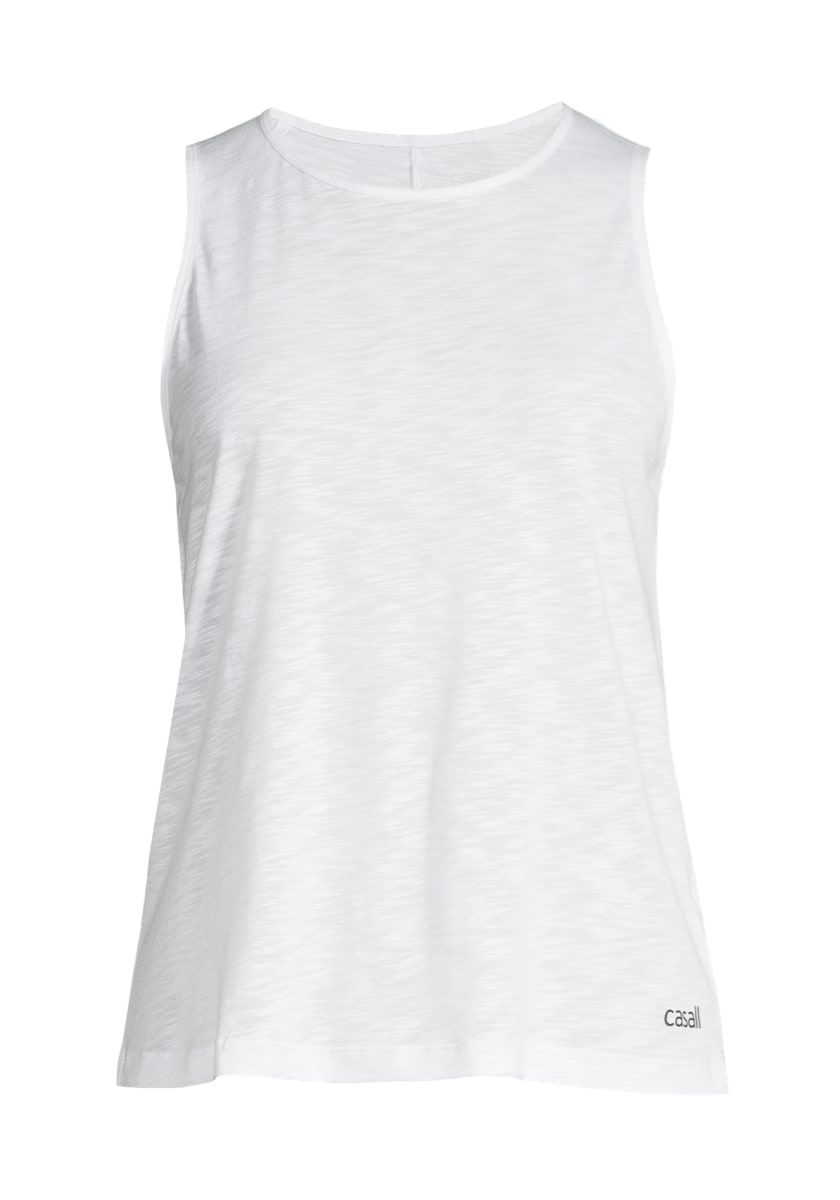 Casall Soft Texture Tank White