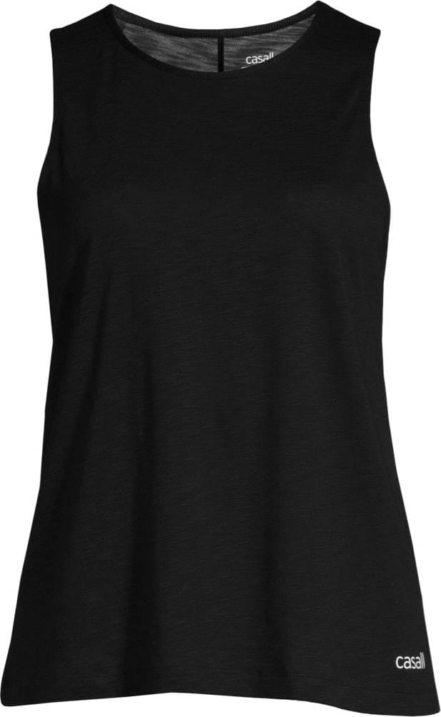 Casall Soft Texture Tank Black