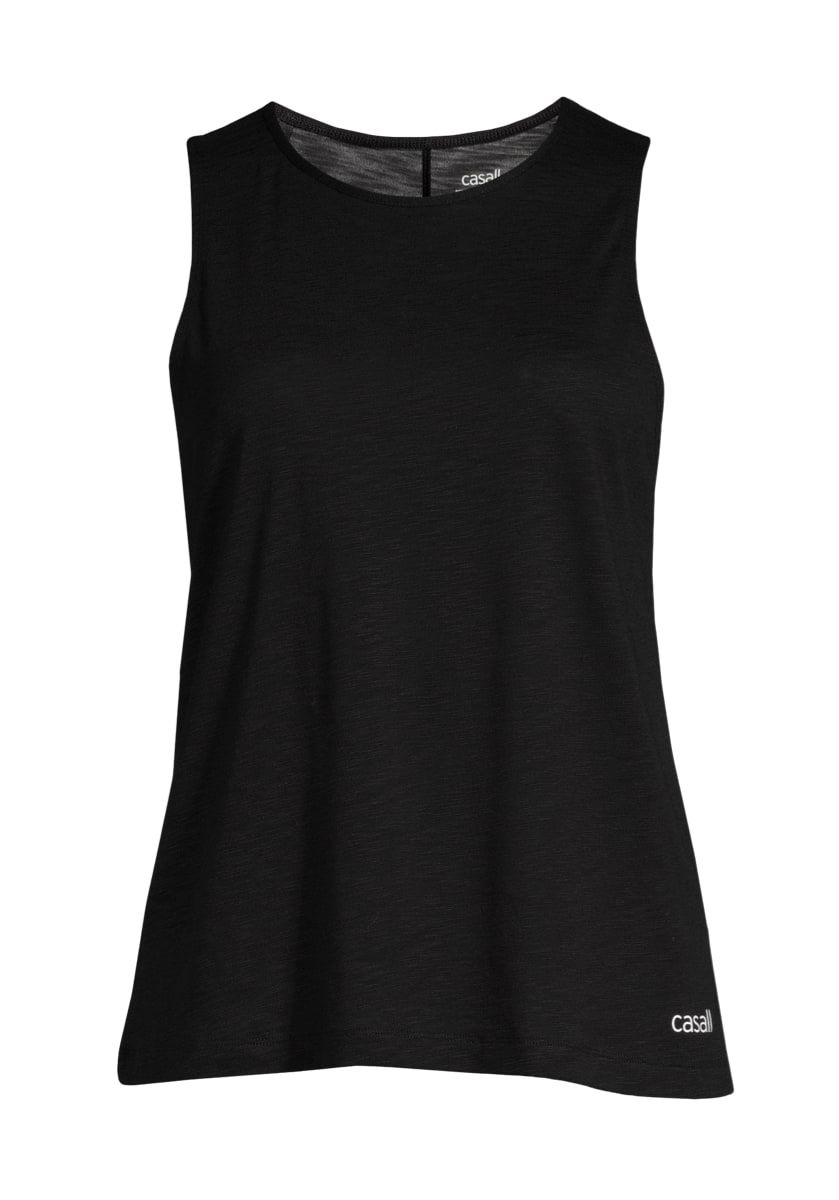 Casall Soft Texture Tank Black