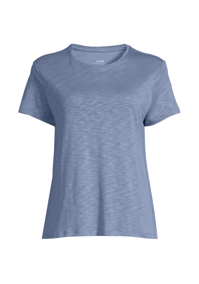 Casall Women's Soft Texture Tee Sense Blue