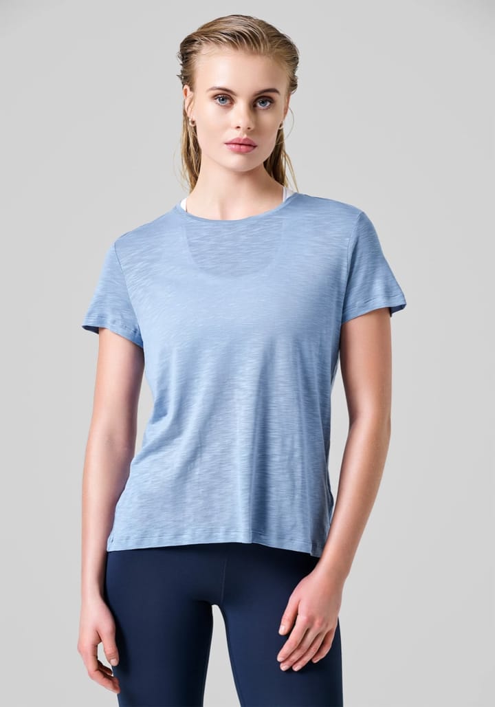 Casall Women's Soft Texture Tee Sense Blue Casall