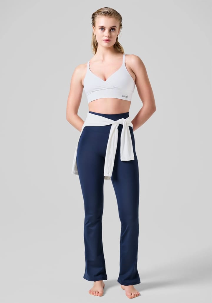 Casall Women's Flare High Waist Pant Core Blue Casall