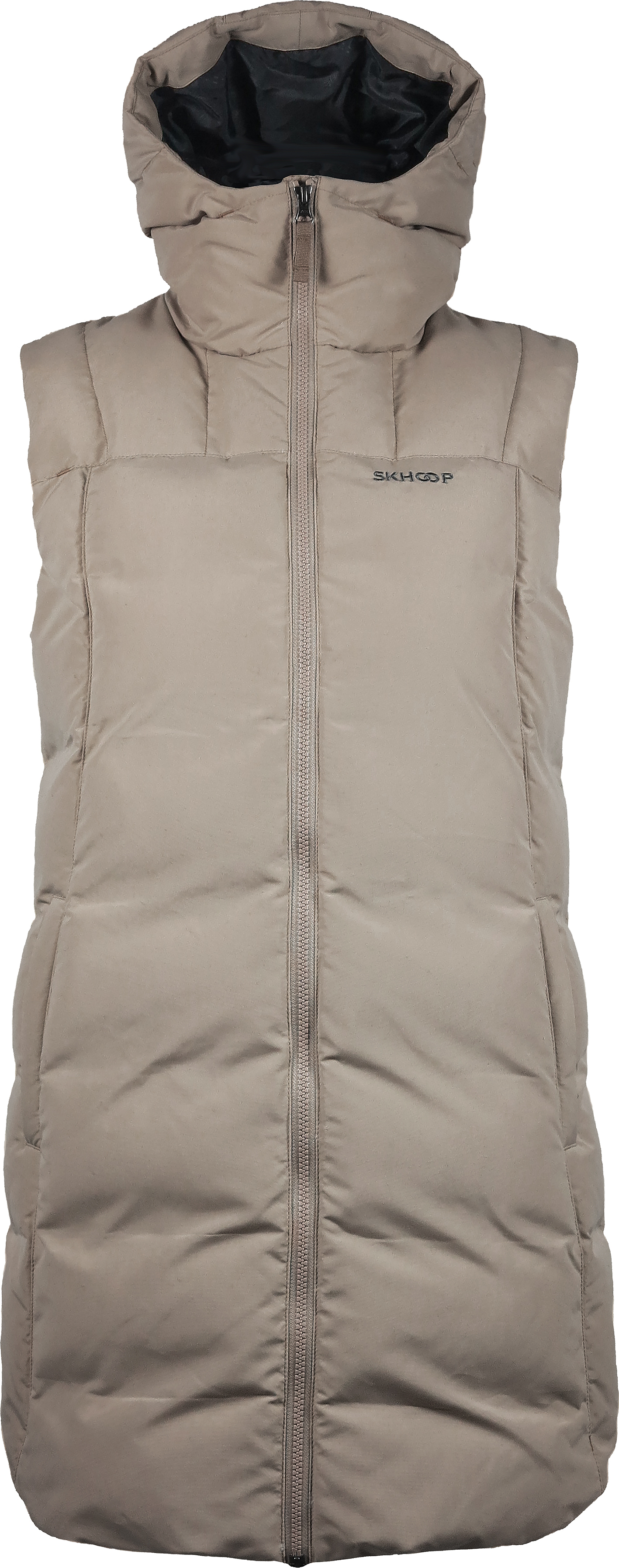 Skhoop Women’s Lena Down Vest Walnut