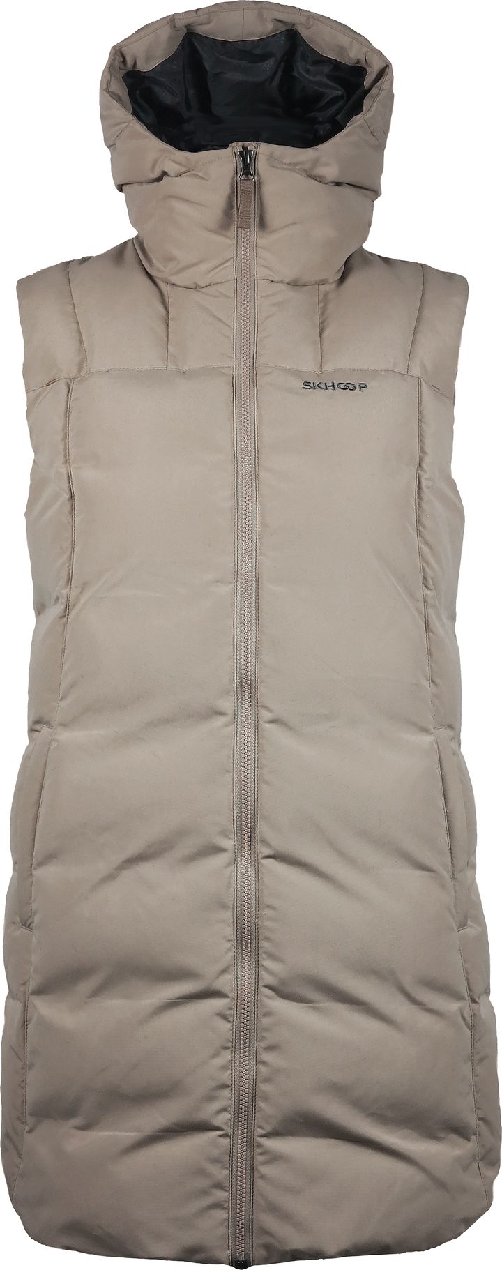 Skhoop Women's Lena Down Vest Walnut Skhoop