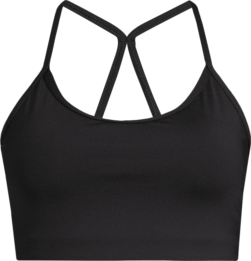 Casall Women's Sleek Strappy Sports Bra Black