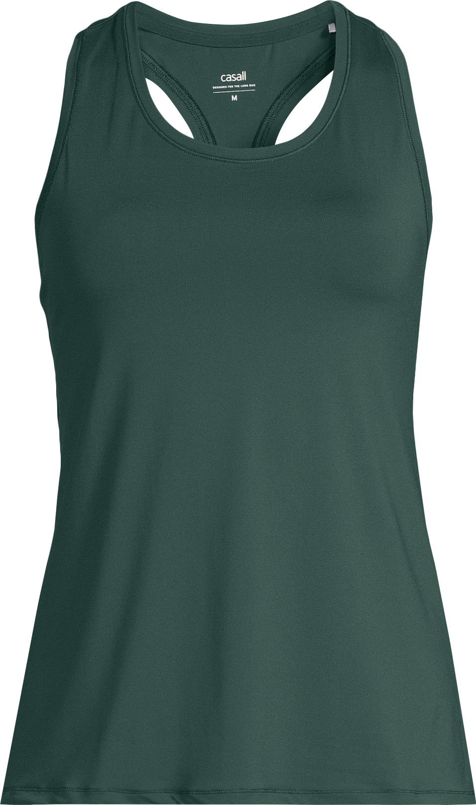 Casall Women’s Essential Racerback Tank Dark Pine