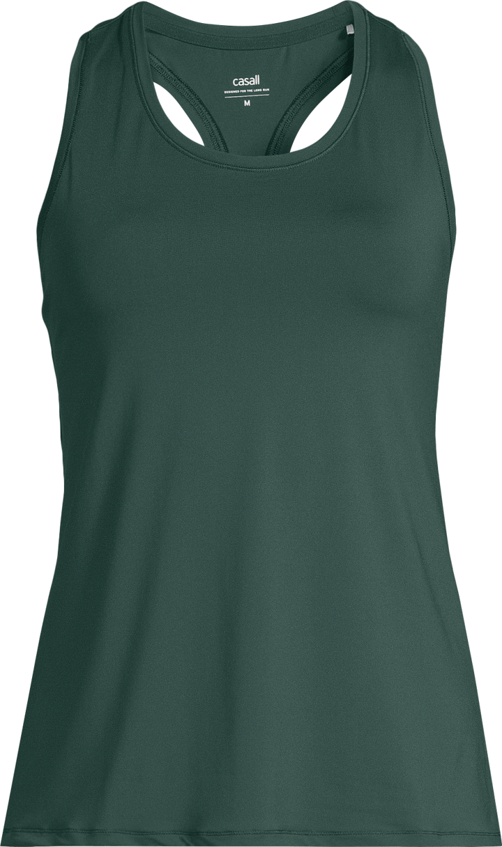 Casall Women's Essential Racerback Tank Dark Pine Casall