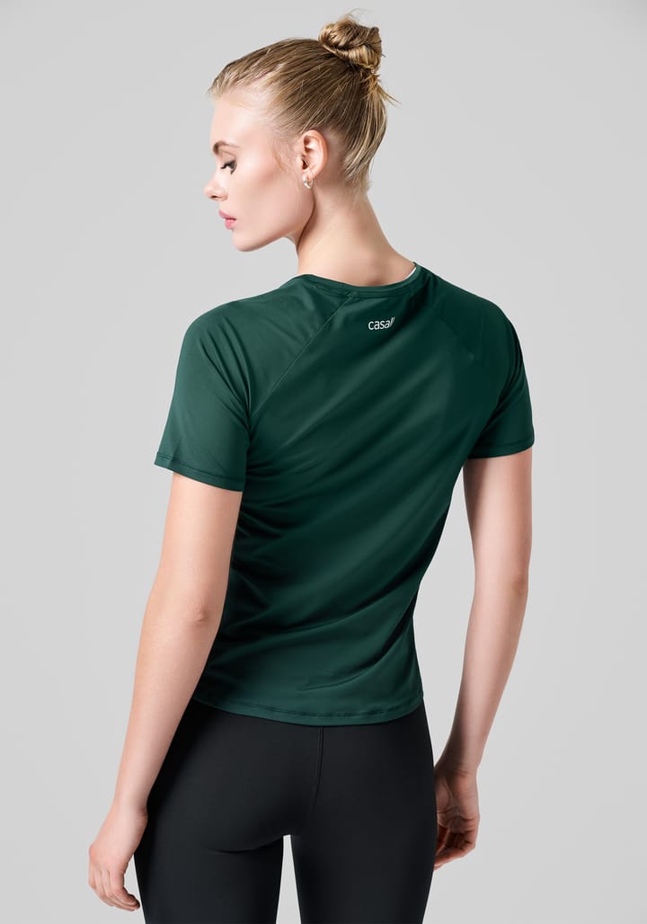 Casall Women's Essential Tee Dark Pine Casall