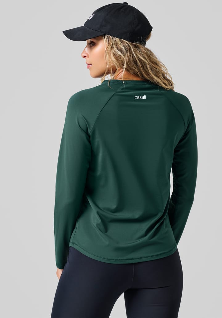 Casall Women's Essential Long Sleeve Dark Pine Casall