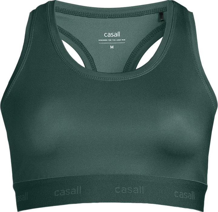 Casall Women's Graphic Sports Bra Dark Pine Casall