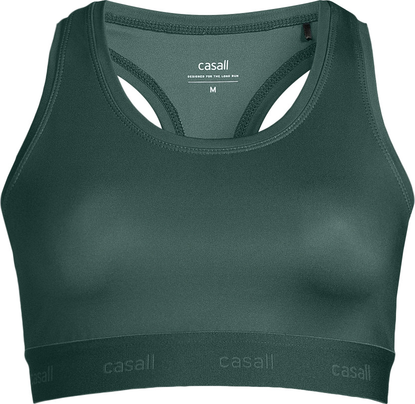 Casall Women’s Graphic Sports Bra Dark Pine