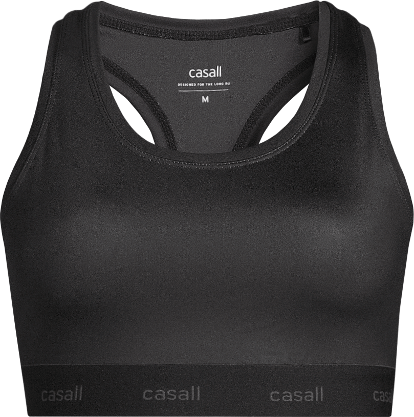 Casall Women's Graphic Sports Bra Black