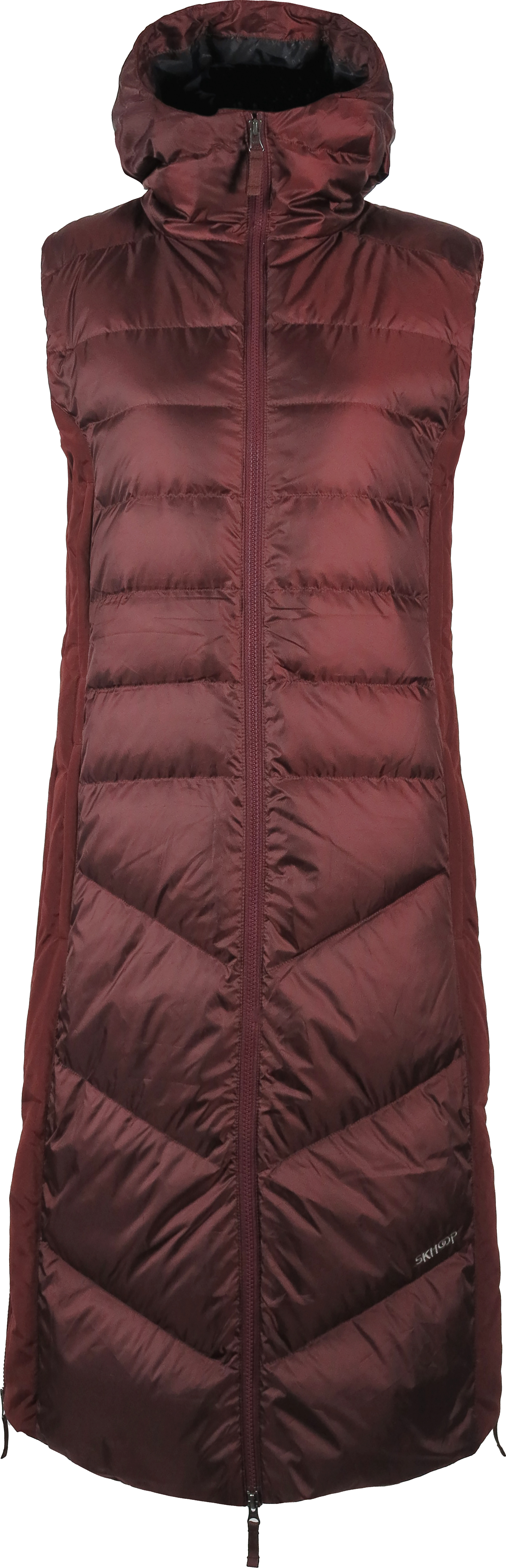 Skhoop Women’s Melina Down Vest Chestnut