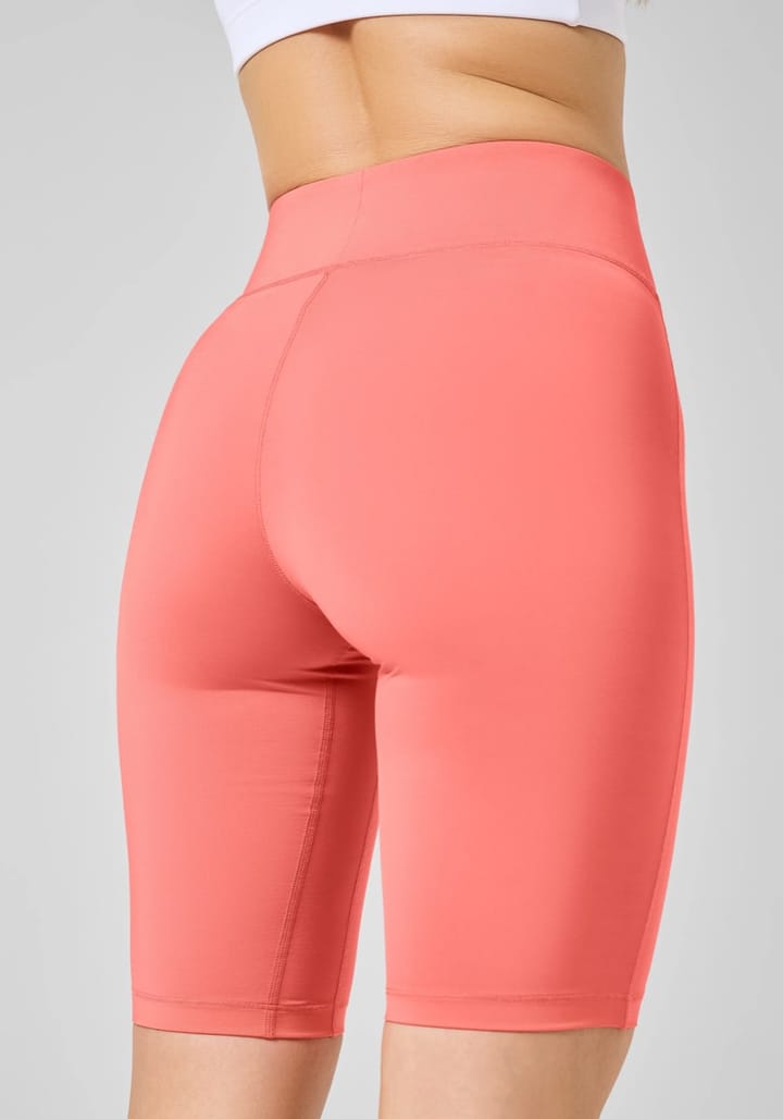 Casall Essentials High Waist Bike Tights Deep Coral Casall