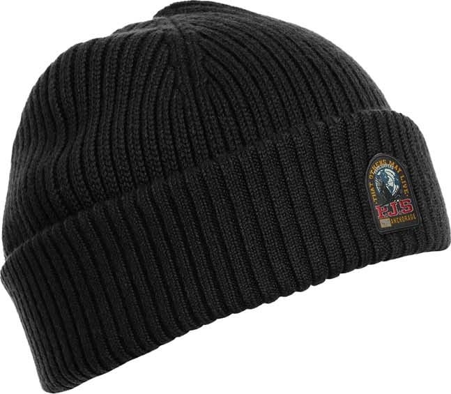 Parajumpers Unisex Rib Hat Black Parajumpers