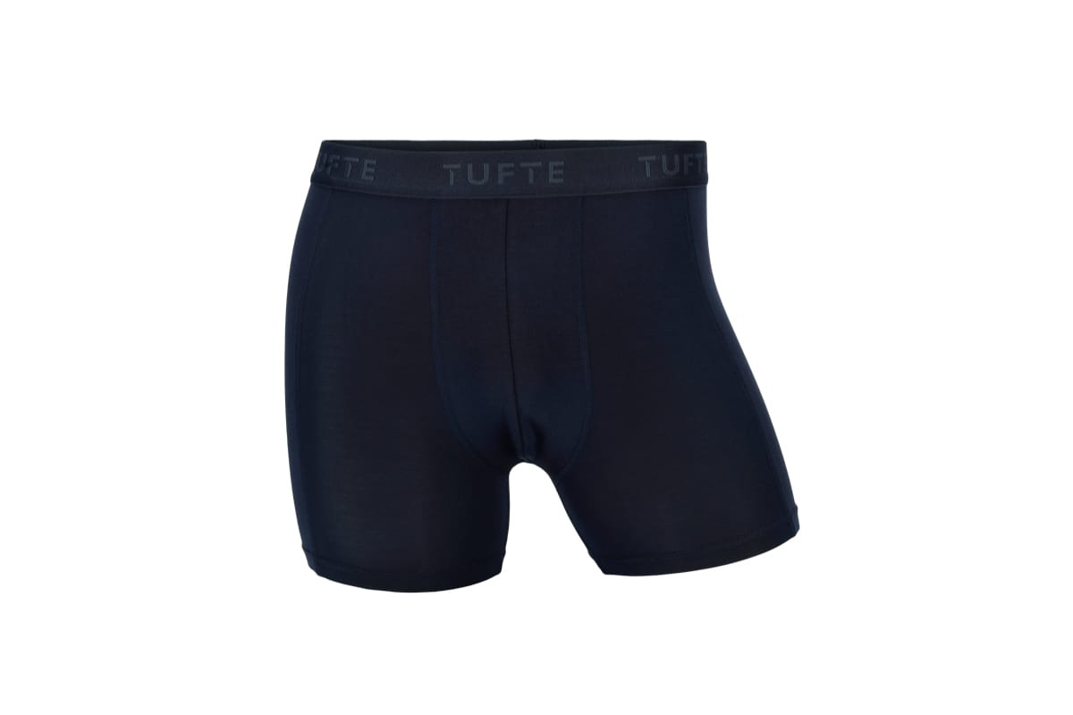 Tufte Wear Mens Boxer Brief Navy Blazer