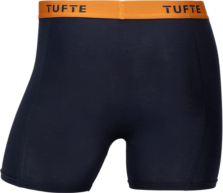 Tufte Wear Tufte Softboost M Boxer Briefs Sky Captain/apricot Orange Tufte Wear