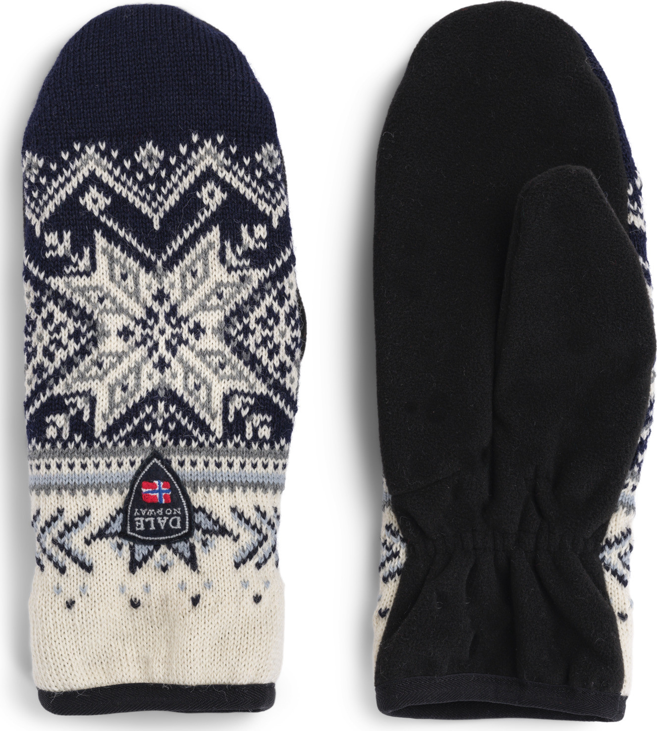 Dale of Norway Vail Polar Mittens Offwhite/Marine/Midnight Navy, S