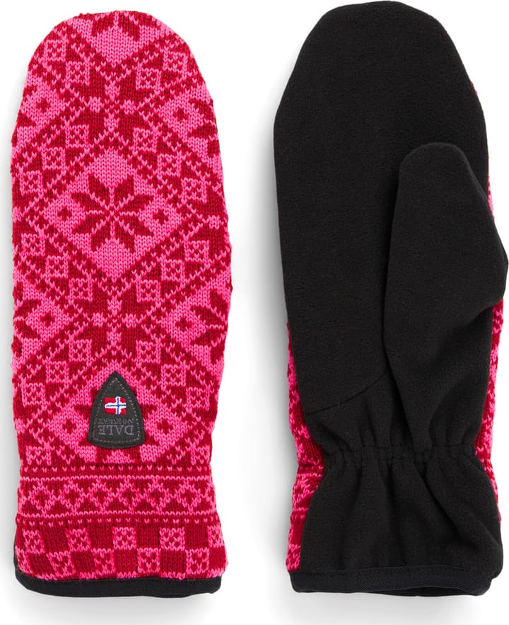 Dale of Norway Unisex Bjorøy Polar Mittens Red Rose/Allium Dale of Norway