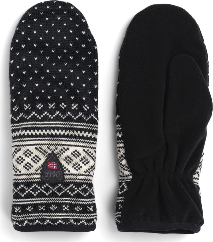 Dale of Norway Valløy Polar Mittens Black/Offwhite Dale of Norway