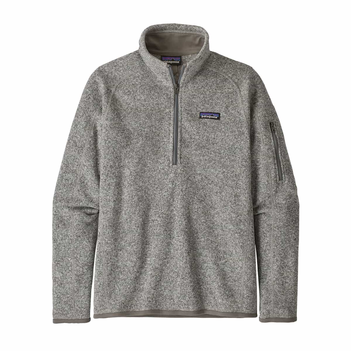 Patagonia W'S Better Sweater 1/4 Zip Birch White