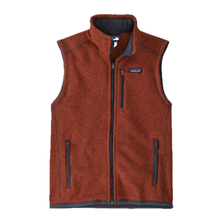 Patagonia Men's Better Sweater Vest Burnished Red Patagonia